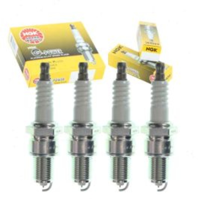 4 pc NGK G-Power Spark Plugs for 1971-1972 Mercury Capri 1.6L L4