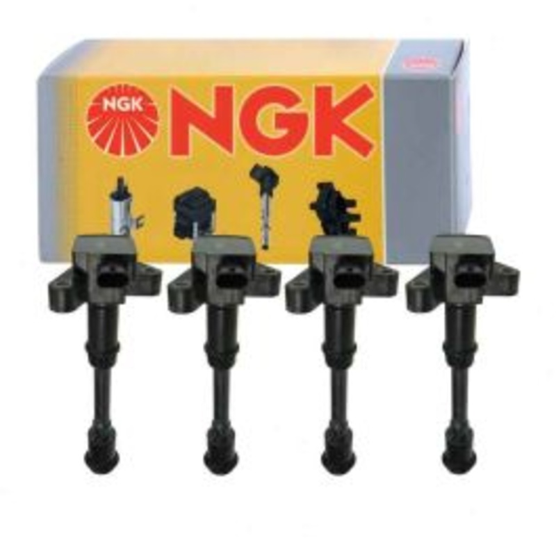 4 pc NGK Ignition Coils for 2014-2019 Ford Fiesta 1.6L L4