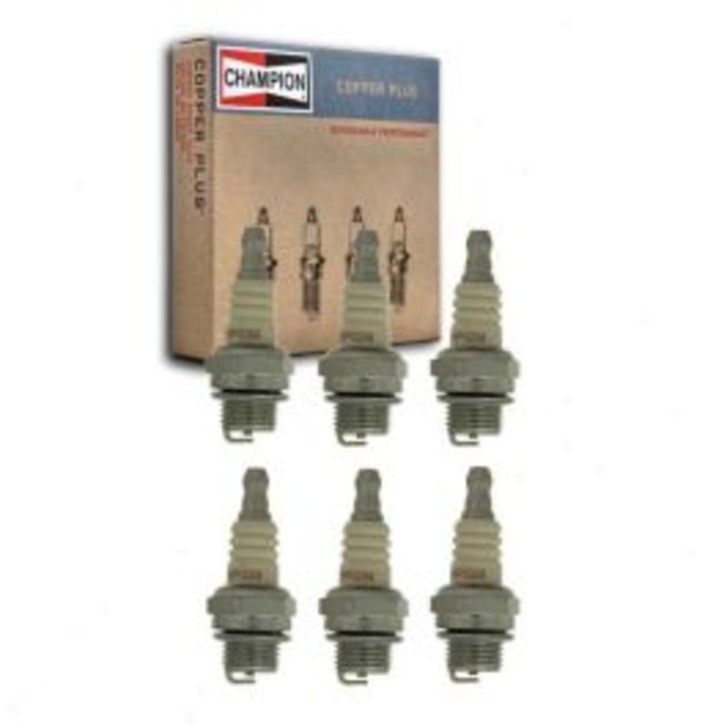 6 pc Champion Copper Plus 849 CJ6 Spark Plugs
