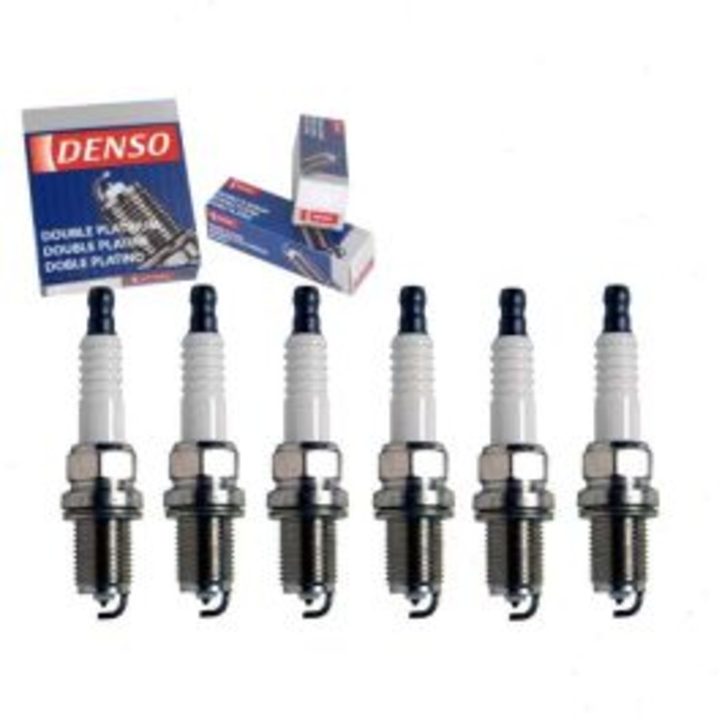 6 pc DENSO Double Platinum Spark Plugs for 1997 Acura SLX 3.2L V6