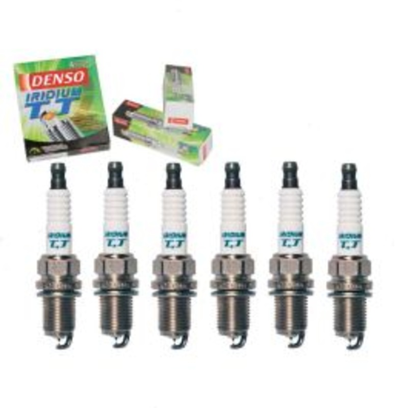 6 pc DENSO Iridium TT Spark Plugs for 1987-1990 Jeep Wagoneer 4.0L L6