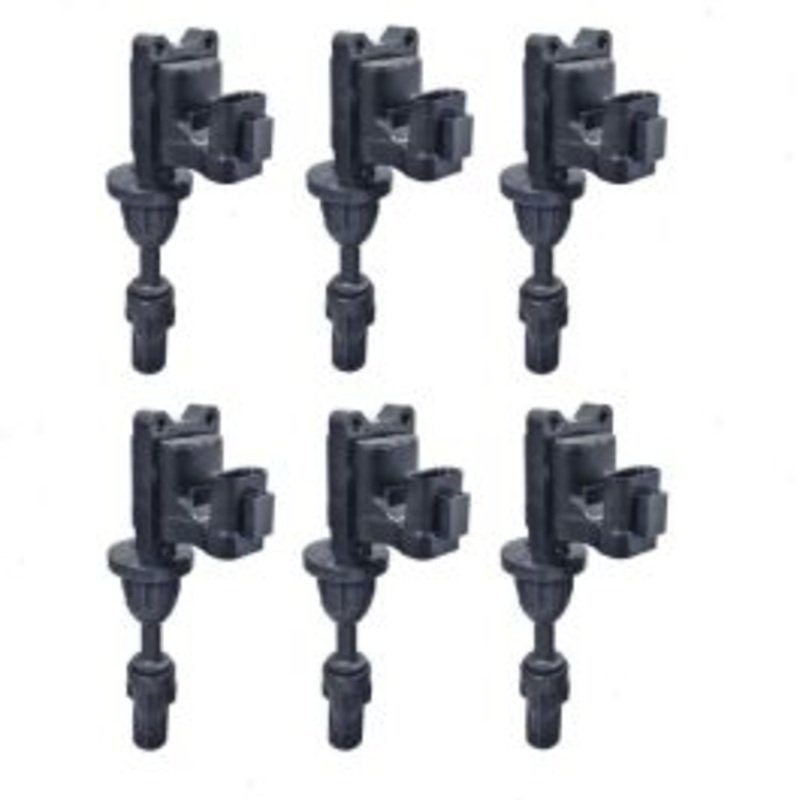 6 pc Hitachi Ignition Coils for 1990-1996 Nissan 300ZX 3.0L V6