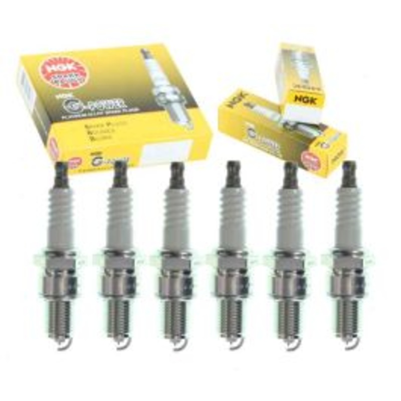 6 pc NGK G-Power Spark Plugs for 1970-1977 American Motors Hornet 3.3L 3.8L 4.2L L6