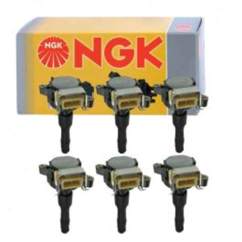 6 pc NGK Ignition Coils for 1996-1999 BMW 328is 2.8L L6