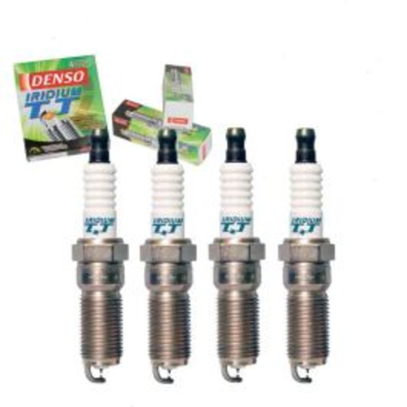 4 pc DENSO Iridium TT Spark Plugs for 2015-2017 Lincoln MKC 2.0L 2.3L L4