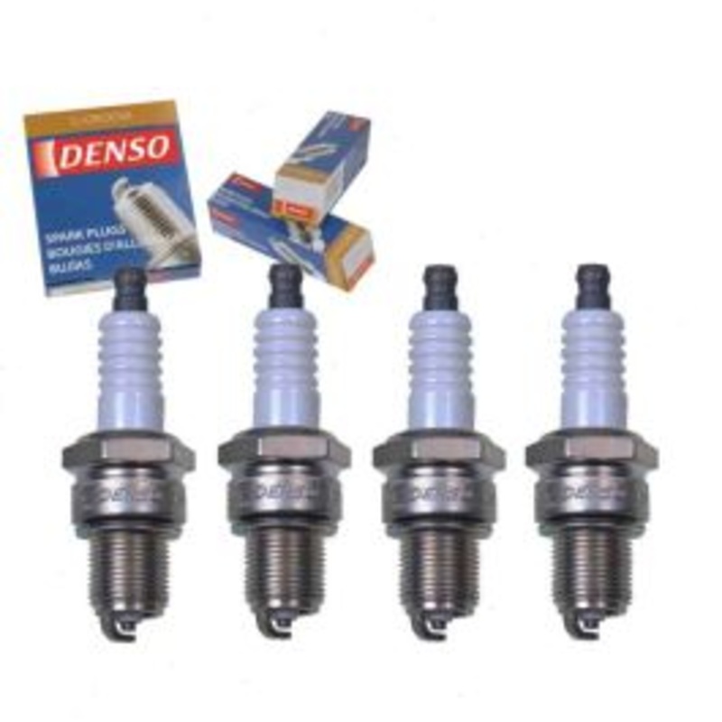 4 pc DENSO Standard U-Groove Spark Plugs for 1990-1993 Mazda B2200 2.2L L4