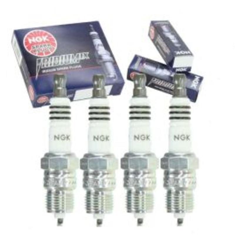 4 pc NGK Iridium IX Spark Plugs for 1976-1977 Oldsmobile Starfire 2.3L L4