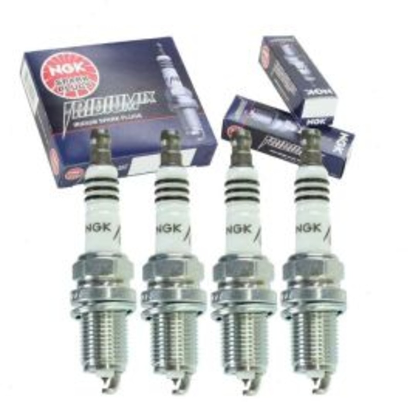 4 pc NGK Iridium IX Spark Plugs for 2011-2014 Mazda 2 1.5L L4