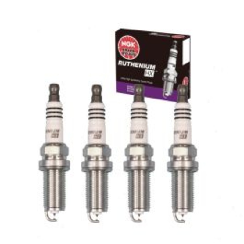 4 pc NGK Ruthenium HX Spark Plugs for 2015-2020 Jeep Renegade 2.4L L4