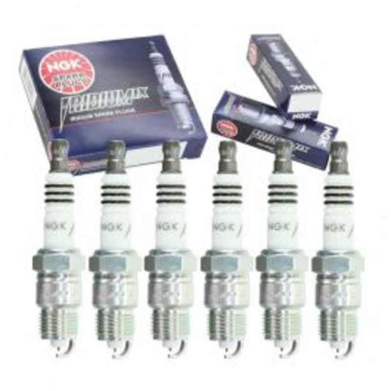 6 pc NGK Iridium IX Spark Plugs for 1970 Pontiac Tempest 4.1L L6
