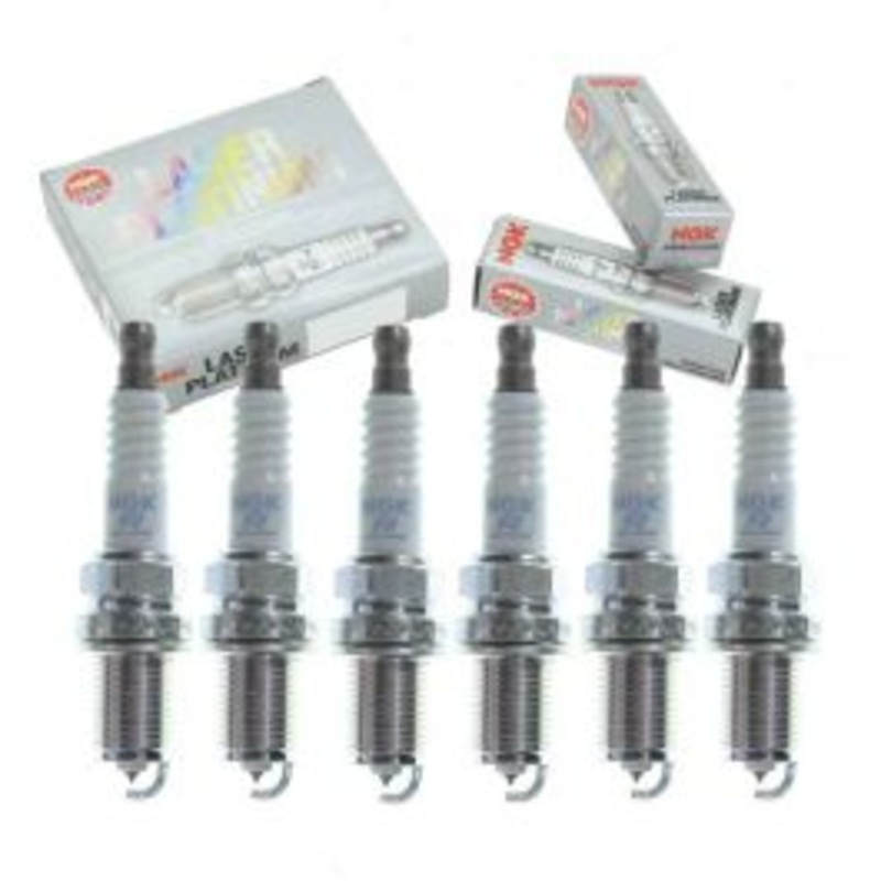 6 pc NGK Laser Platinum 6371 FR5AP-10 Spark Plugs