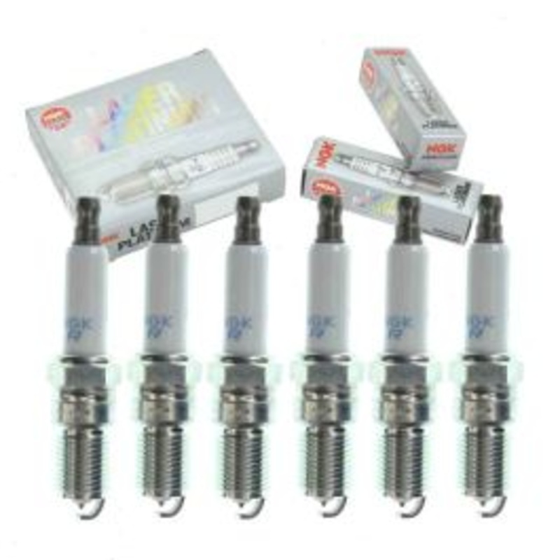 6 pc NGK Laser Platinum Spark Plugs for 1989-1993 Oldsmobile Cutlass Ciera 3.3L V6