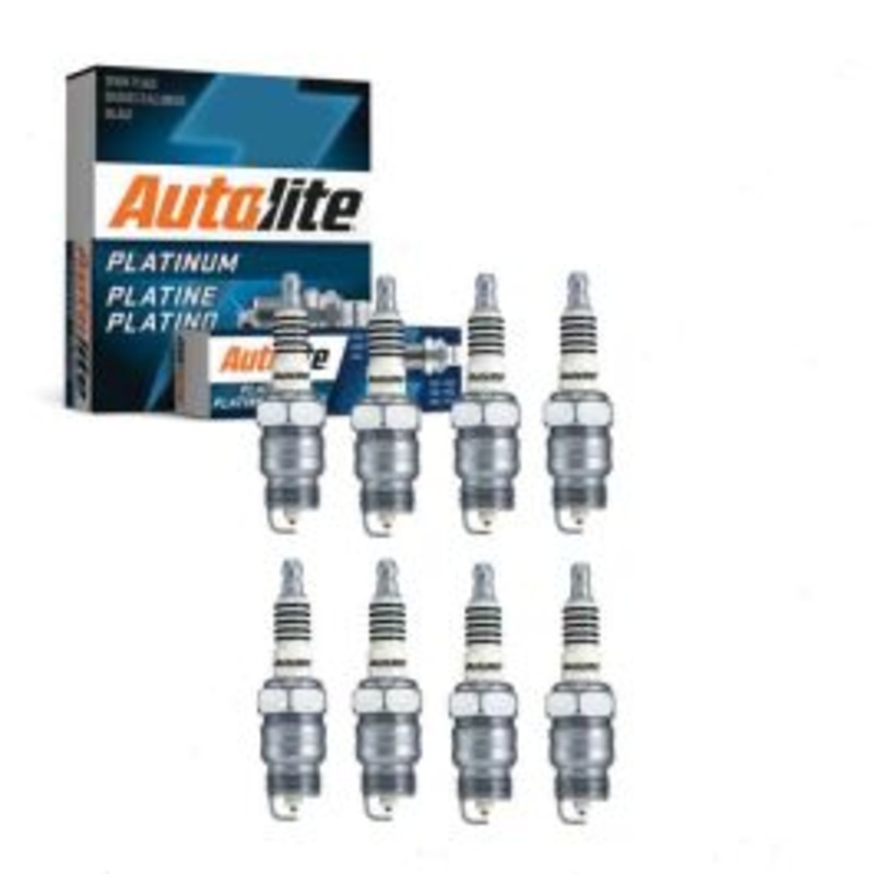 8 pc Autolite Platinum Spark Plug for 1964-1967 Mercury Caliente 4.3L 4.7L