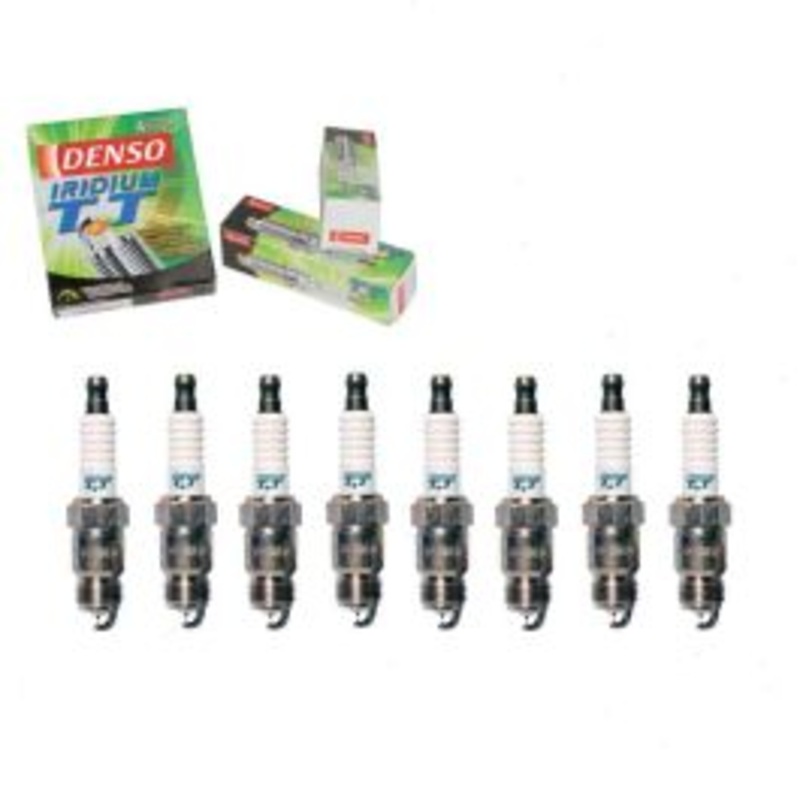 8 pc DENSO Iridium TT Spark Plugs for 1975-1996 Ford F-150 5.0L 5.8L 6.6L 7.5L V8