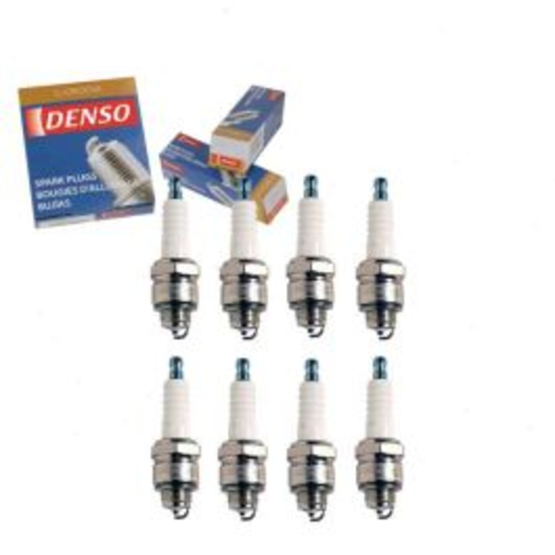 8 pc DENSO Standard U-Groove Spark Plugs for 1968 GMC C35 C3500 Pickup 5.0L V8