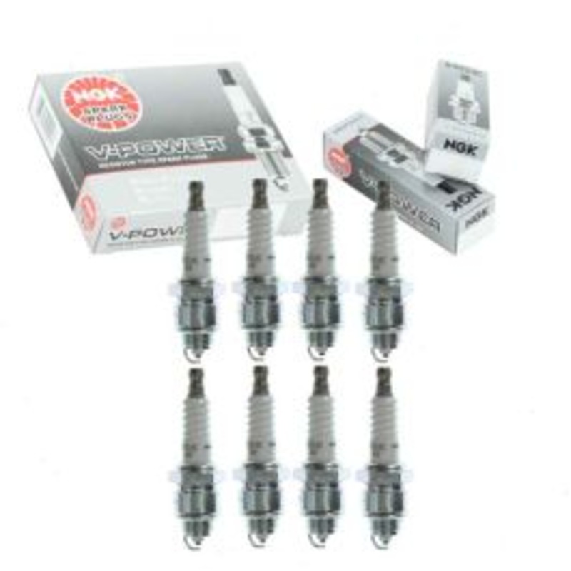 8 pc NGK V-Power Spark Plugs for 1965-1967 Oldsmobile Delta 88 5.4L 7.0L V8