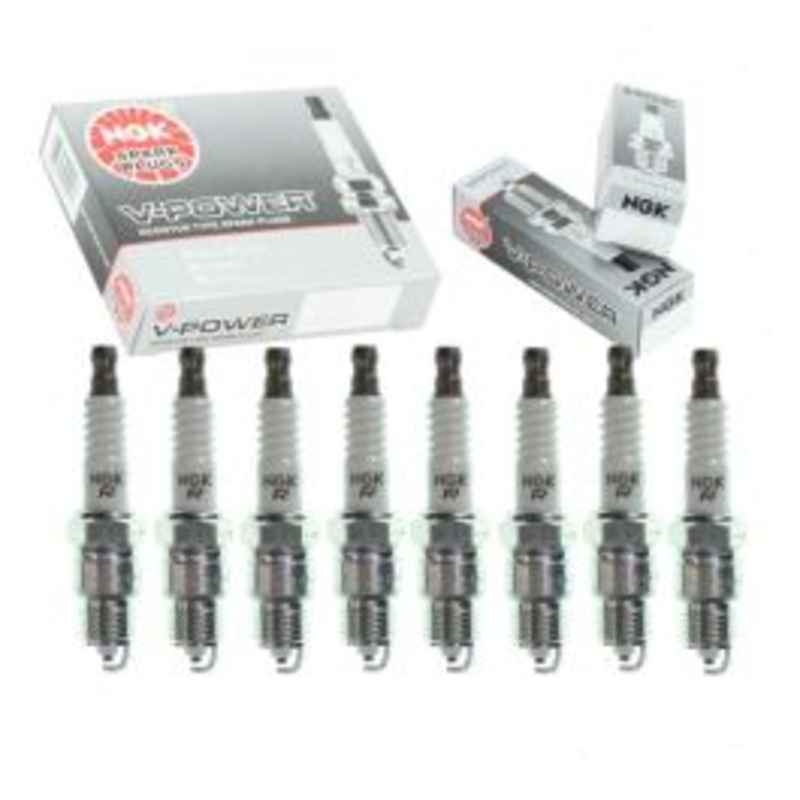 8 pc NGK V-Power Spark Plugs for 1971-1985 Chevrolet Impala 4.4L 5.0L 5.7L 6.6L 7.4L V8