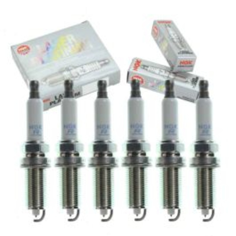 6 pc NGK Laser Platinum Spark Plugs for 2008-2009 BMW 128i 3.0L L6
