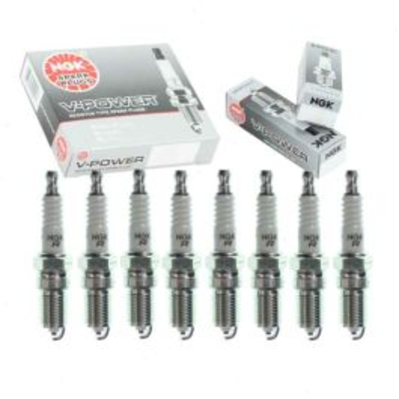 8 pc NGK V-Power Spark Plugs for 1998-2000 GMC K2500 5.7L V8