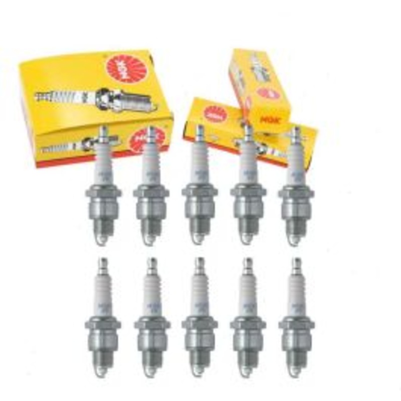 10 pc NGK Standard 2633 BPR6HS-10 Spark Plugs