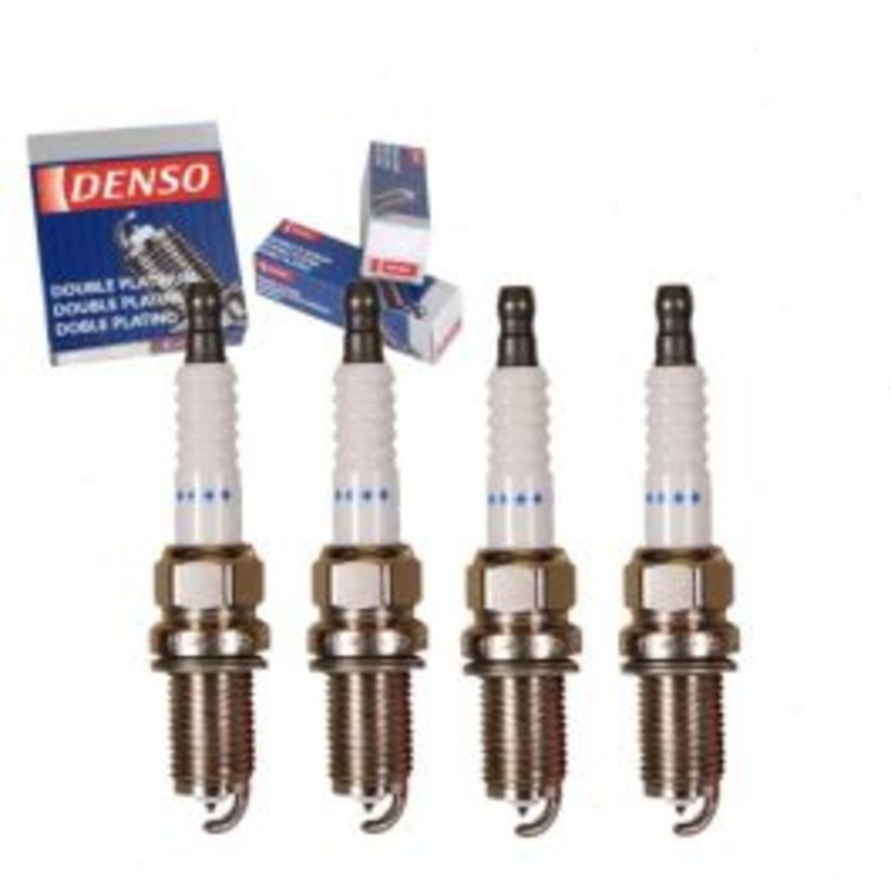 4 pc DENSO Double Platinum Spark Plugs for 2000 Audi TT 1.8L L4