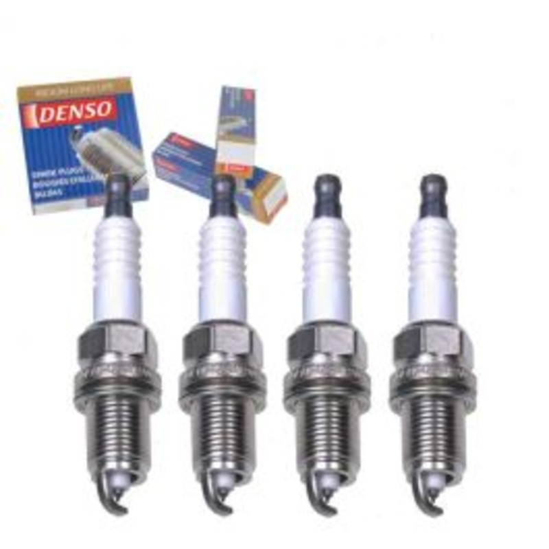 4 pc DENSO Iridium Long Life Spark Plugs for 1990-1996 Honda Prelude 2.0L 2.1L 2.2L L4