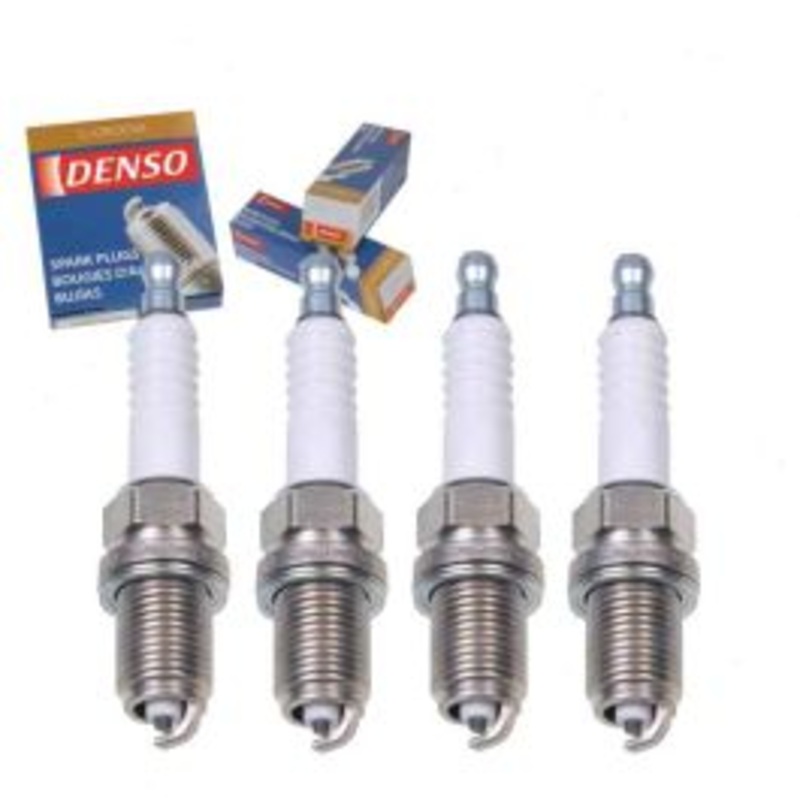 4 pc DENSO Standard U-Groove Spark Plugs for 1981 Mercury Lynx 1.6L L4