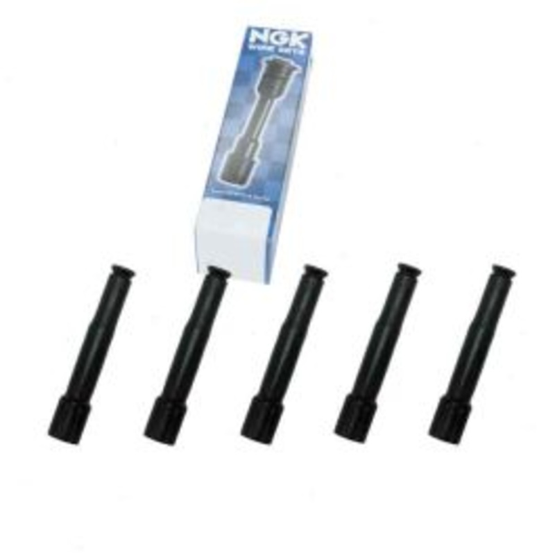 5 pc NGK Ignition Coil Boots for 1992-1994 Audi S4 2.2L L5