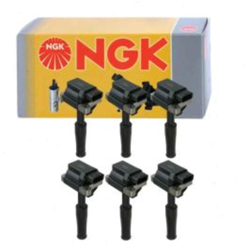 6 pc NGK 48672 U5102 Ignition Coils
