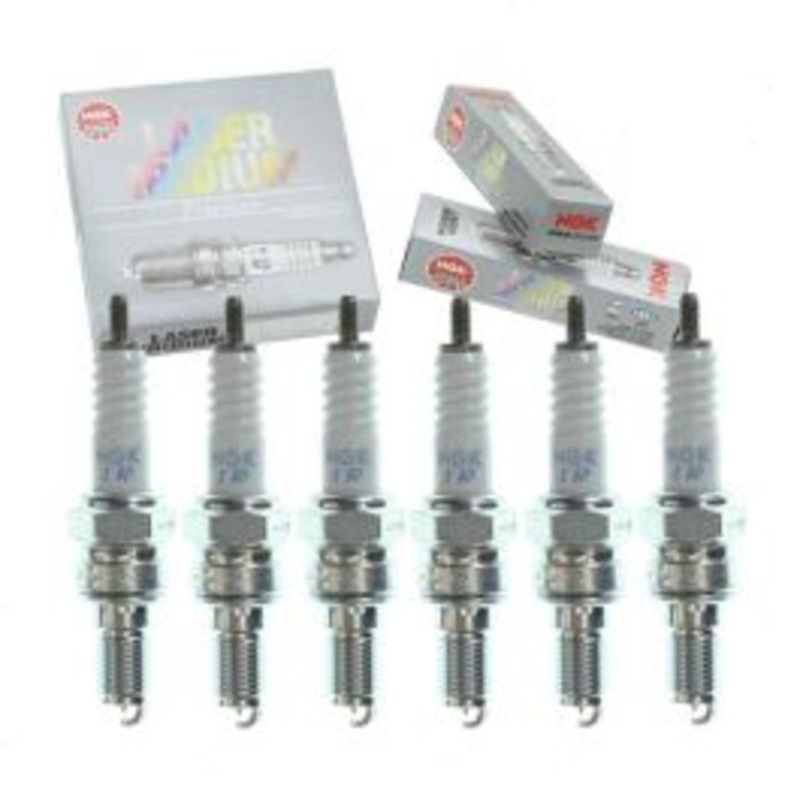 6 pc NGK Laser Iridium 6777 IMR9C-9H Spark Plugs