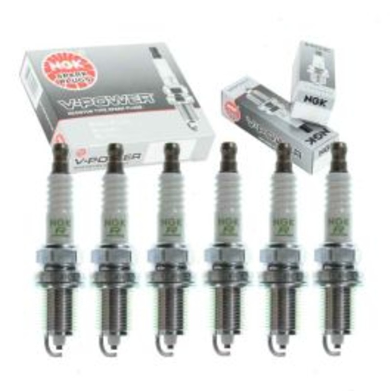 6 pc NGK V-Power Spark Plugs for 1999-2003 Acura TL 3.2L V6