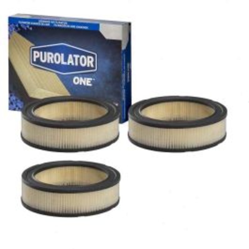3 pc Purolator ONE A40004 Air Filters