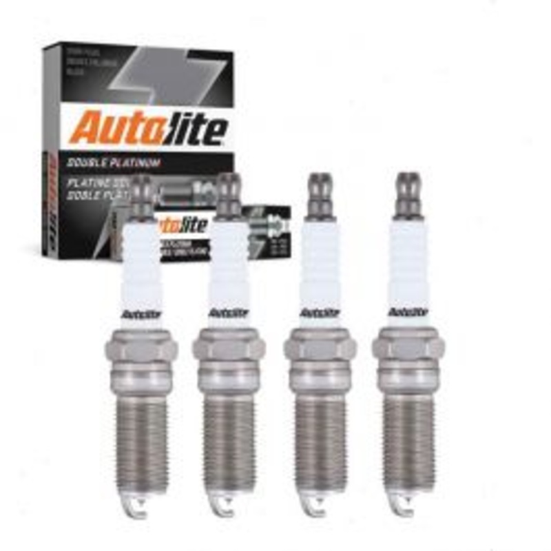 4 pc Autolite Double Platinum Spark Plug for 2012-2019 Ford Explorer 2.0L