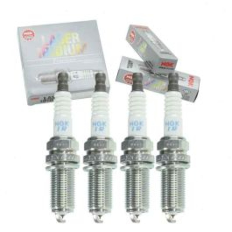 4 pc NGK Laser Iridium 6481 ILFR6B Spark Plugs