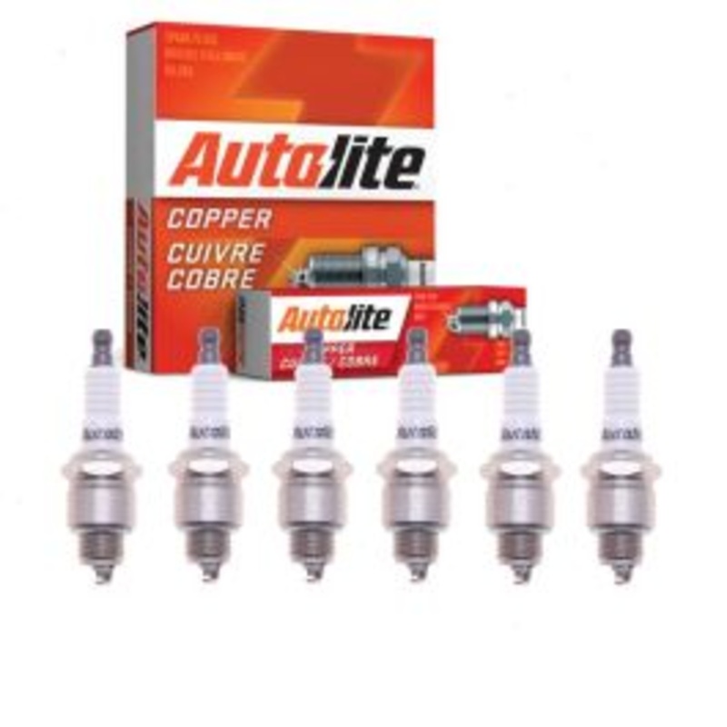 6 pc Autolite Copper Core Spark Plugs for 1962 Studebaker 7E5