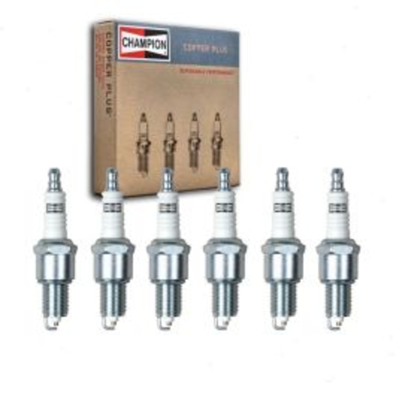 6 pc Champion Copper Plus Spark Plugs for 1960-1963 Plymouth Fleet Special 3.7L L6