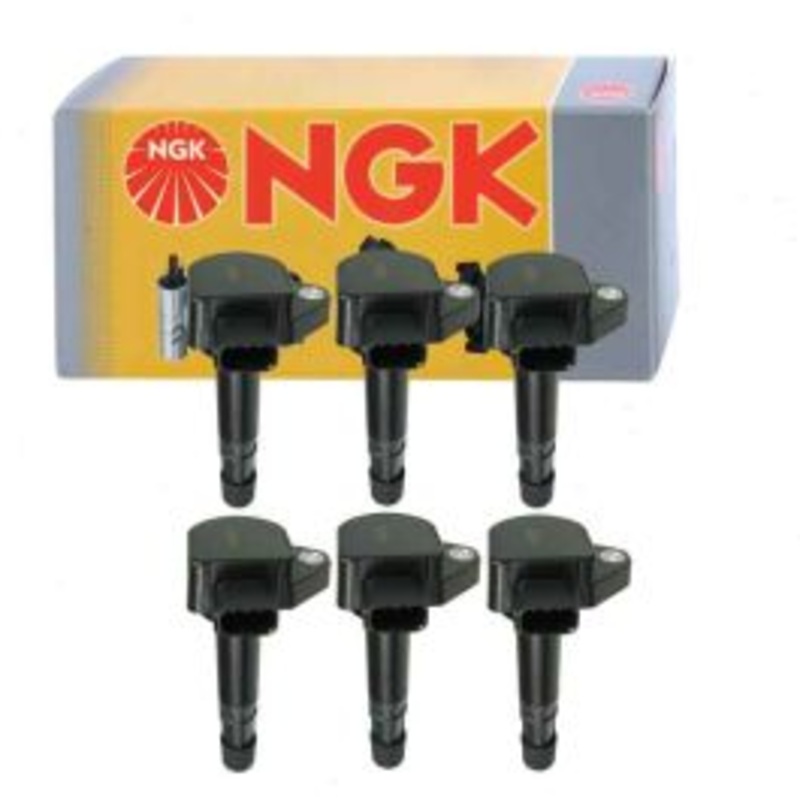 6 pc NGK Ignition Coils for 1999-2010 Honda Odyssey 3.5L V6