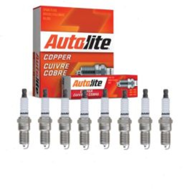 8 pc Autolite Copper Core Spark Plugs for 2001-2010 Chevrolet Express 3500 4.8L 6.0L 8.1L V8