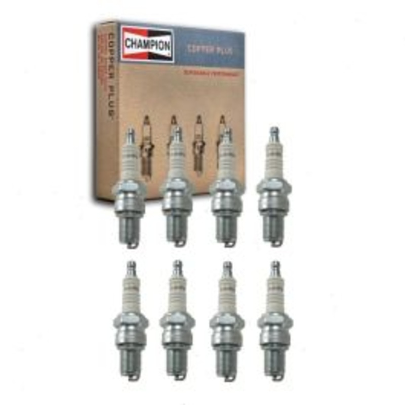 8 pc Champion Copper Plus Spark Plugs for 1960-1961 Dodge Wm300 Power Wagon 5.1L V8