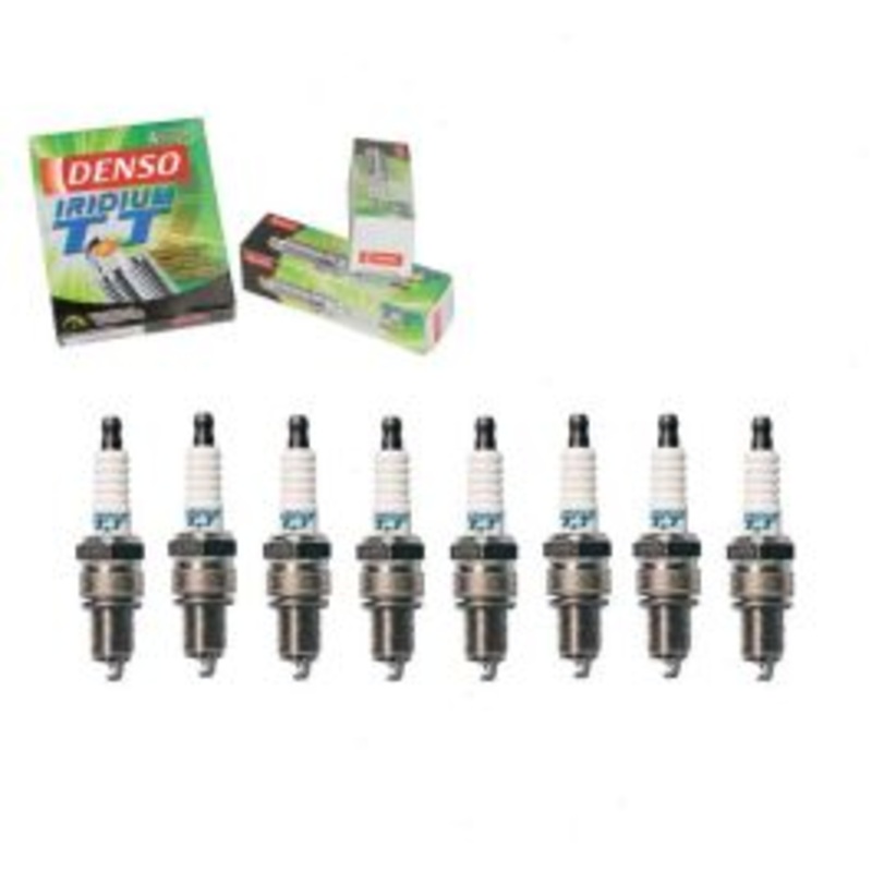 8 pc DENSO Iridium TT Spark Plugs for 1961 Chevrolet K20 Pickup 5.7L V8
