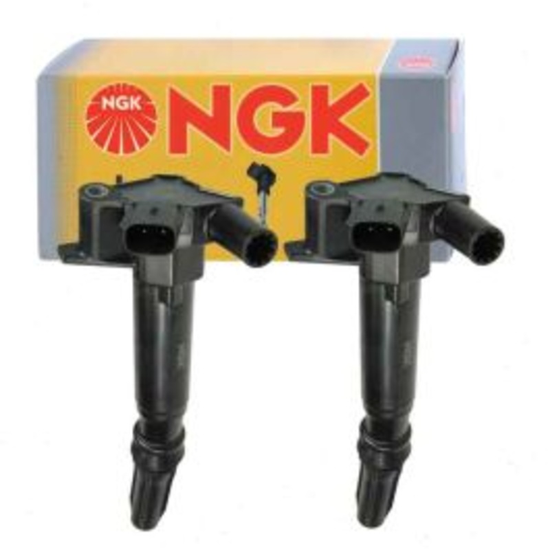 2 pc NGK 48761 U4037 Ignition Coils