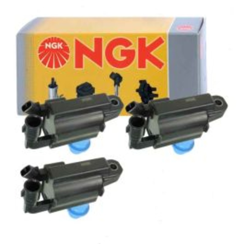 3 pc NGK Ignition Coils for 1998-2005 Lexus GS300 3.0L L6