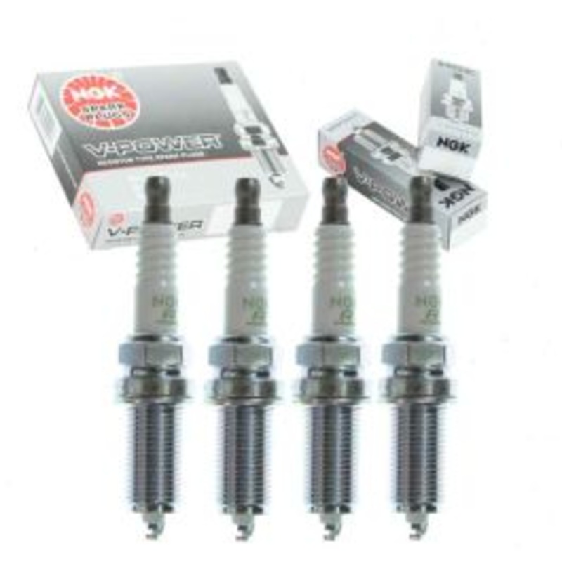 4 pc NGK V-Power Spark Plugs for 2011-2012 Suzuki SX4 2.0L L4