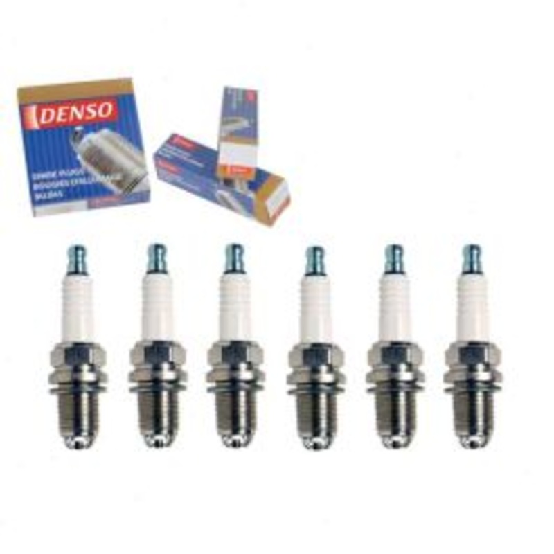 6 pc DENSO Standard Spark Plugs for 1996-1998 Audi A4 Quattro 2.8L V6