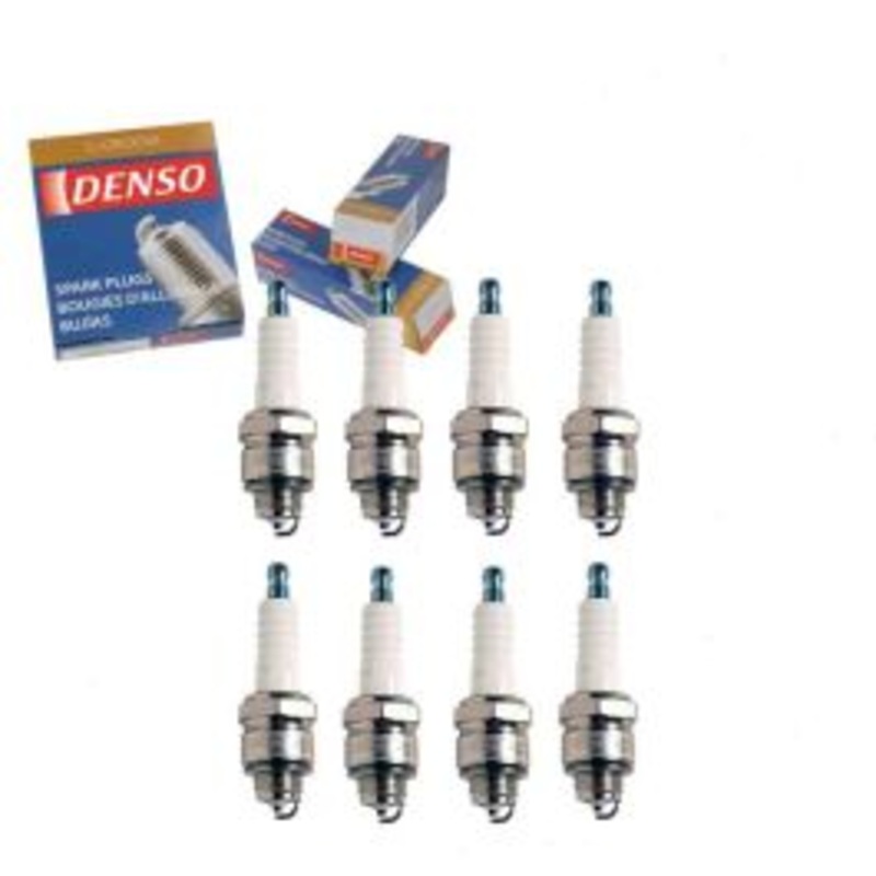 8 pc DENSO Standard U-Groove Spark Plugs for 1975-1978 Dodge D300 6.6L 7.2L V8