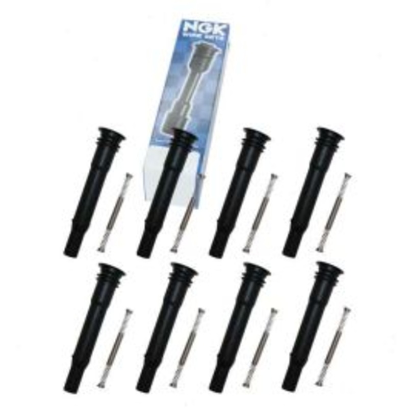 8 pc NGK Ignition Coil Boots for 2007-2011 Mercedes-Benz ML63 AMG 6.3L V8