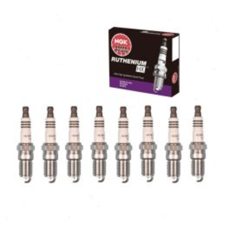 8 pc NGK Ruthenium HX Spark Plugs for 2003-2014 Cadillac Escalade ESV 6.0L 6.2L V8