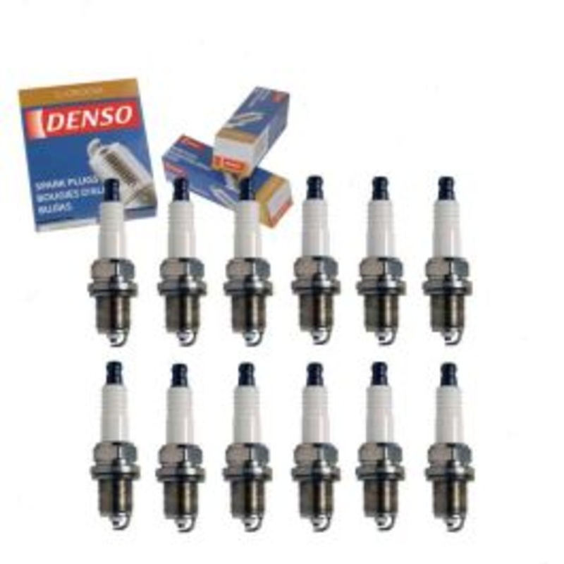 12 pc DENSO Standard U-Groove Spark Plugs for 1994-1995 Mercedes-Benz SL600 6.0L V12