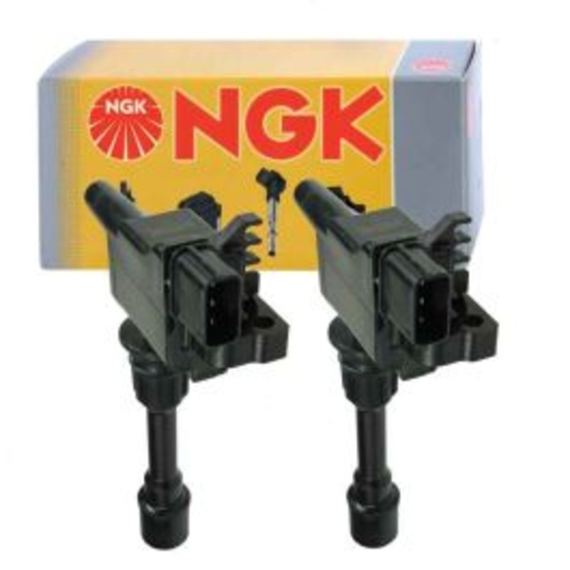 2 pc NGK 49003 U4011 Ignition Coils
