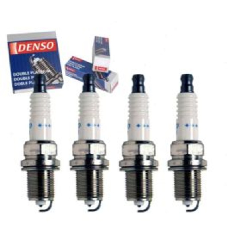 4 pc DENSO Double Platinum Spark Plugs for 1985-1989 Toyota Corolla 1.6L L4
